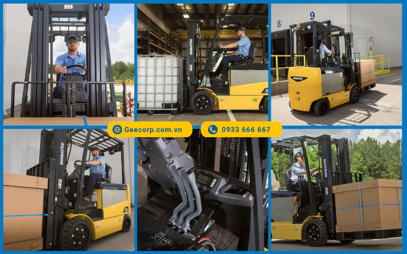 So sánh xe nâng điện Trung Quốc và xe nâng điện Nhật Bản 