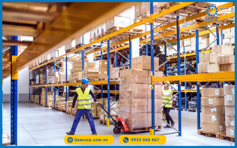 Sắp xếp hợp lý để dễ dàng vận hành trong kho hàng