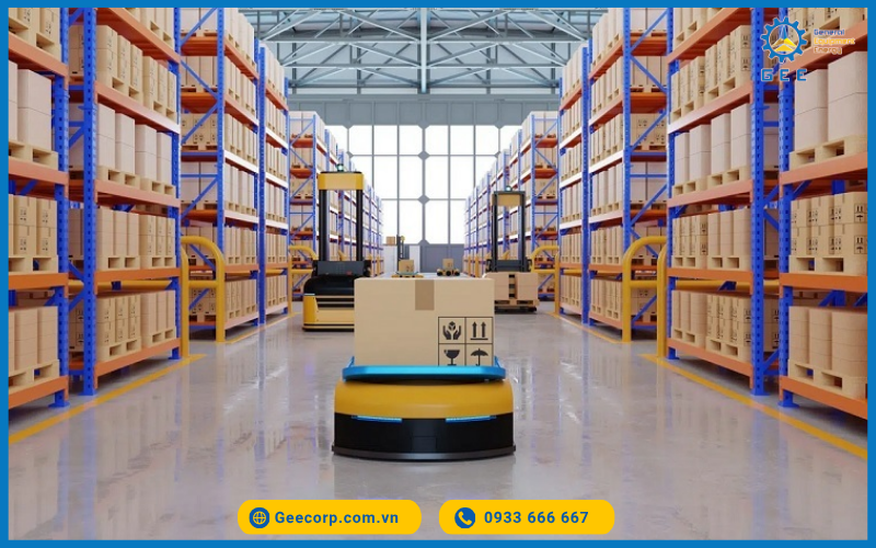 Thiết kế kho hàng hợp lý giúp vận chuyển hiệu quả
