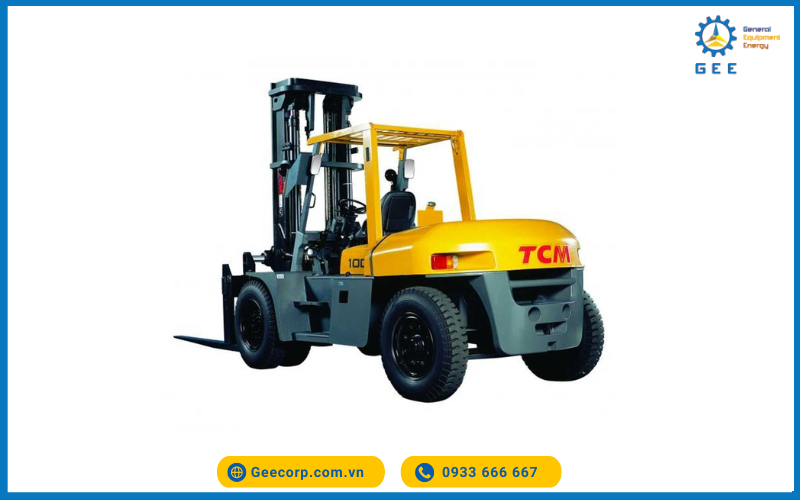 Xe nâng dầu TCM 8 - 10 tấn cân bằng hoàn hảo giữa chất lượng Nhật Bản, độ bền cao và chi phí hợp lý.
