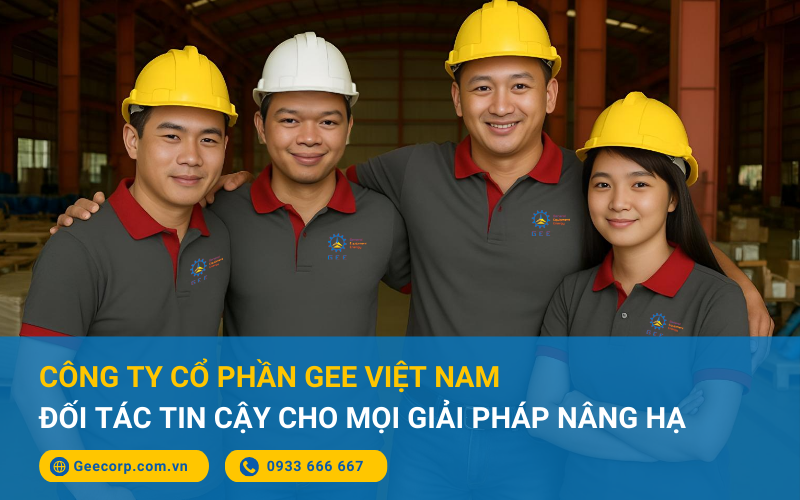 Đội ngũ GEE Việt Nam luôn sẵn sàng phục vụ quý khách hàng một cách tận tâm, và chuyên nghiệp