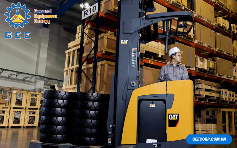 Xe Nâng Điện CAT Pantograph Reach Truck/Double Deep NR20-23 (1.5 - 2 Tấn)