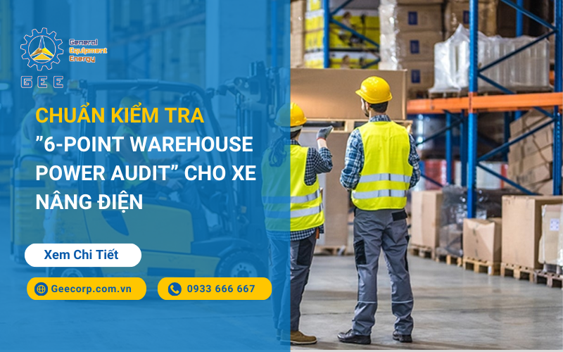 Chuẩn kiểm tra "6-Point Warehouse Power Audit"