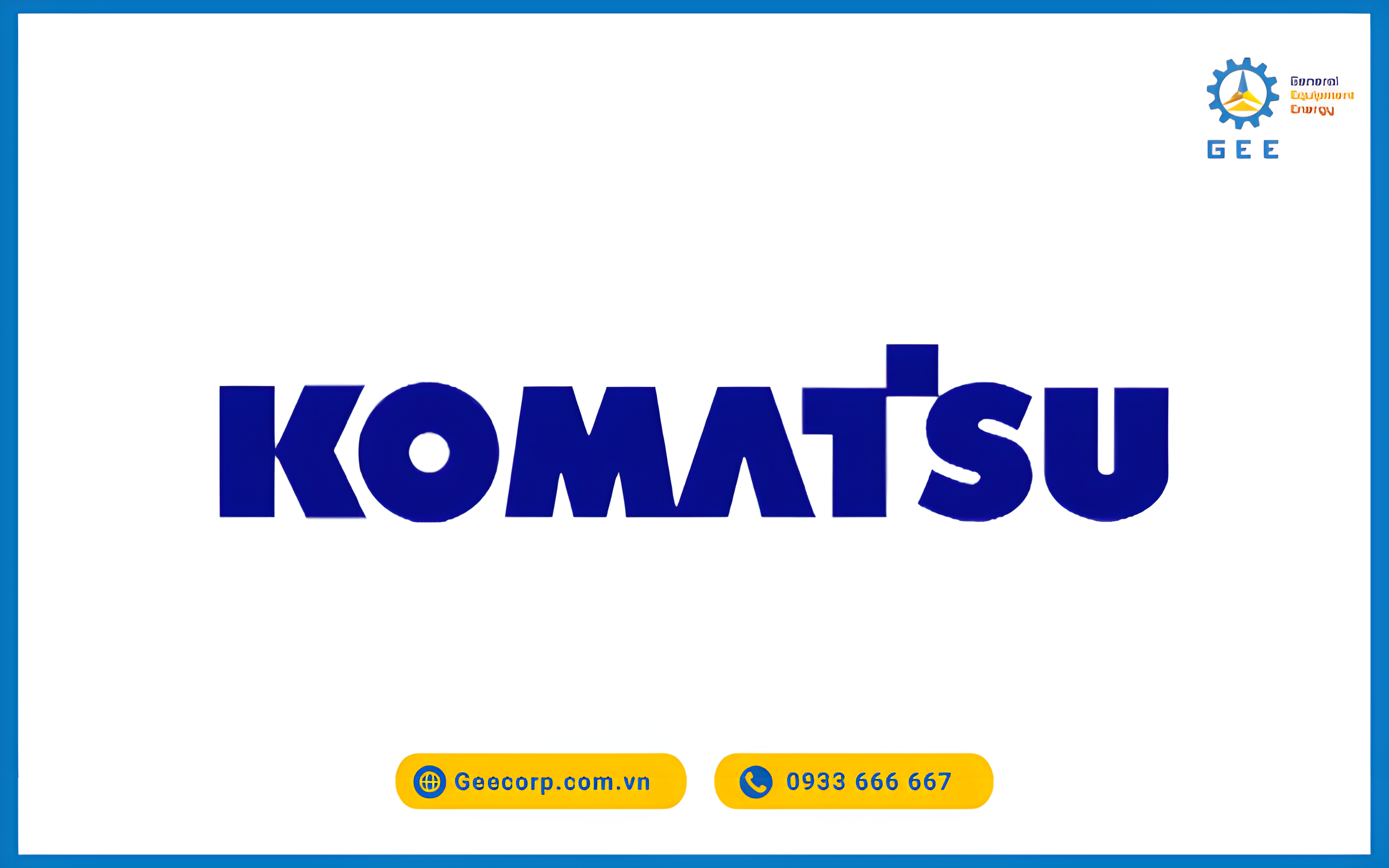 Xe nâng điện Komatsu