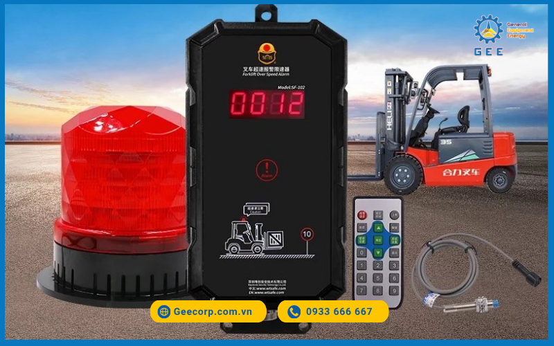 Bộ hạn chế tốc độ xe nâng hàng