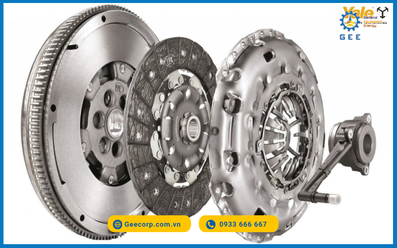 Cấu tạo bộ ly hợp xe nâng.