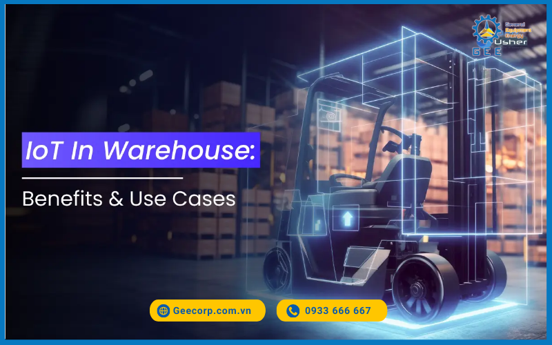  Xe nâng điện và IoT.