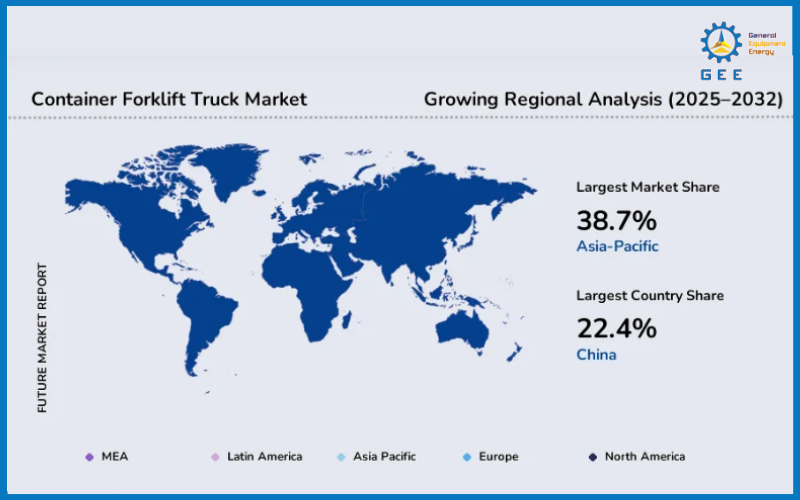 Khu vực Châu Á - Thái Bình Dương dẫn đầu tốc độ tăng trưởng nhờ sản lượng container khổng lồ tại Trung Quốc, Ấn Độ, Việt Nam và Indonesia.