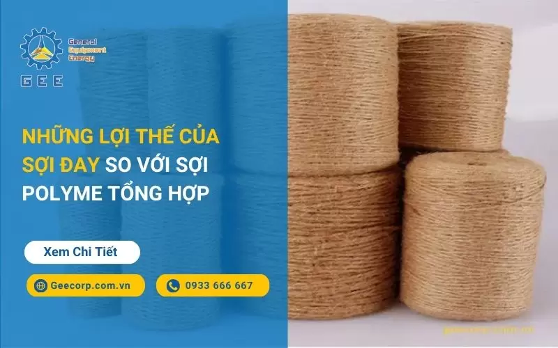 Những Lợi Thế Của Sợi Đay So Với Sợi Polymer Tổng Hợp