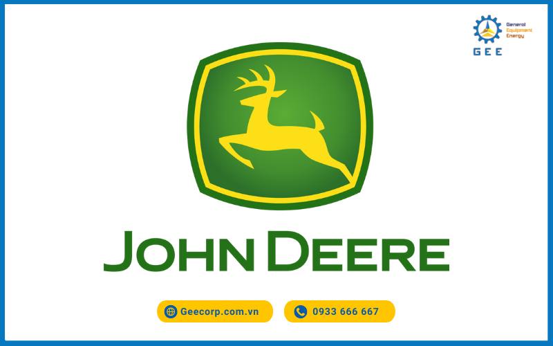 Thương hiệu John Deere.