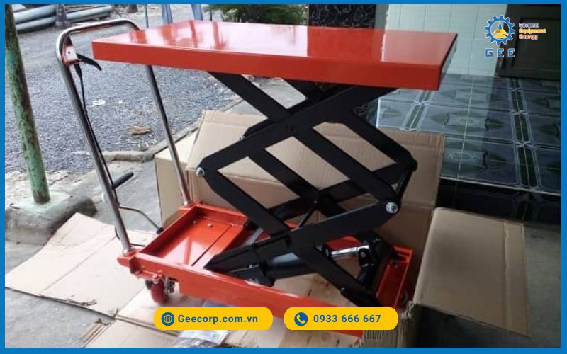 Ưu điểm nổi bật của bàn nâng thủy lực 500kg.