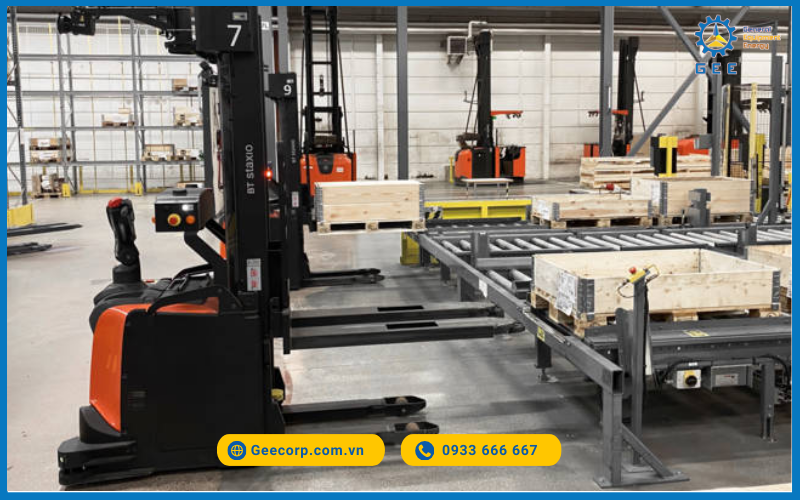 Tự động hóa việc nhập kho hàng hóa đến (Put-away)