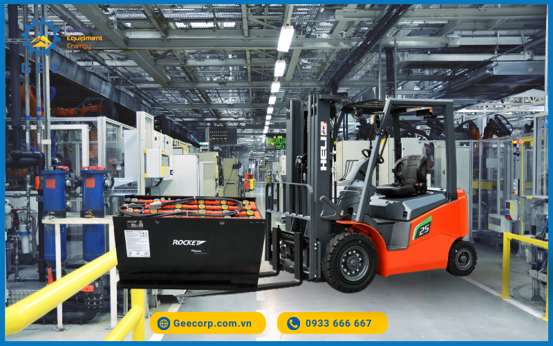 Ắc quy xe nâng điện Rocket 48V-840Ah