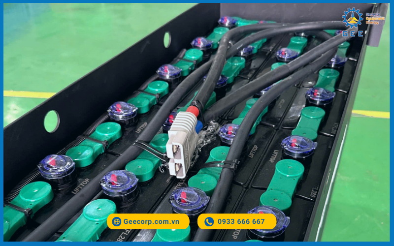 Ắc quy xe nâng LiftTop Eco (Hitachi) 48V-465Ah