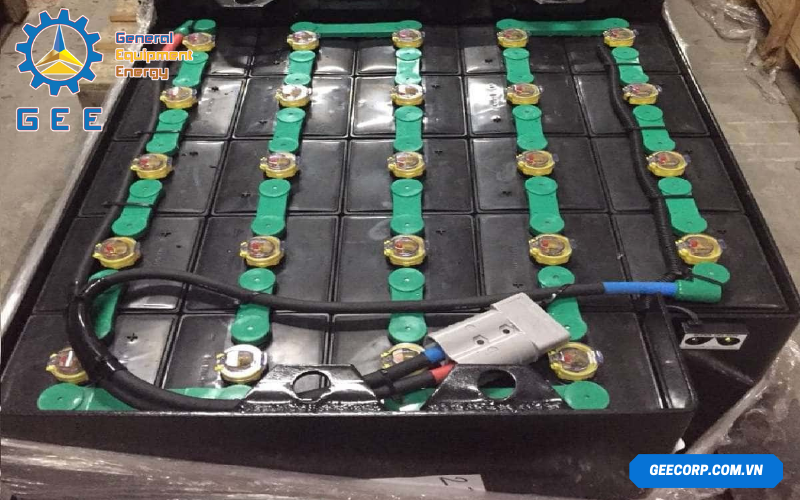 Ắc quy xe nâng điện Hitachi