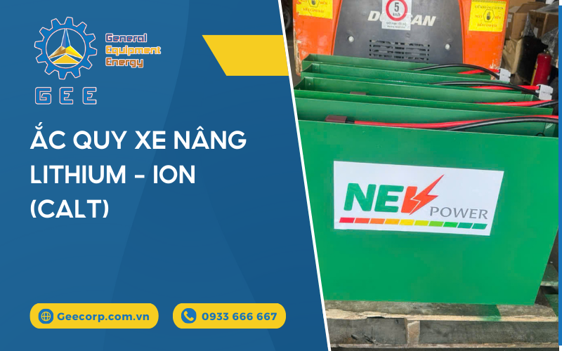 Ắc quy xe nâng điện Lithium - Ion