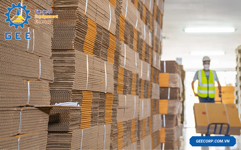 Giấy (Slip sheet) Thay Thế Pallet