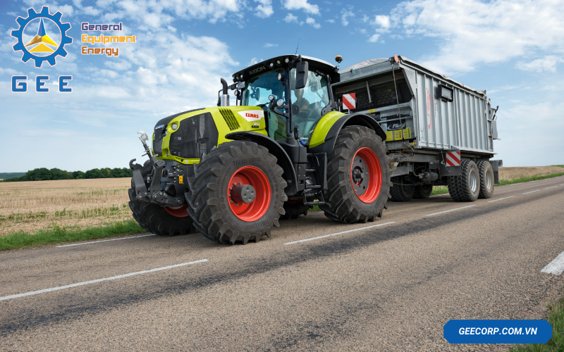 Máy cày công suất lớn CLAAS AXION 800-870