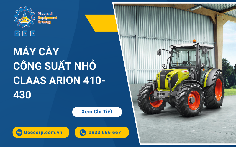 Máy cày công suất nhỏ CLAAS ARION 410-430