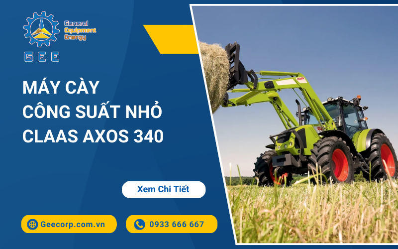 Máy cày công suất nhỏ CLAAS AXOS 340