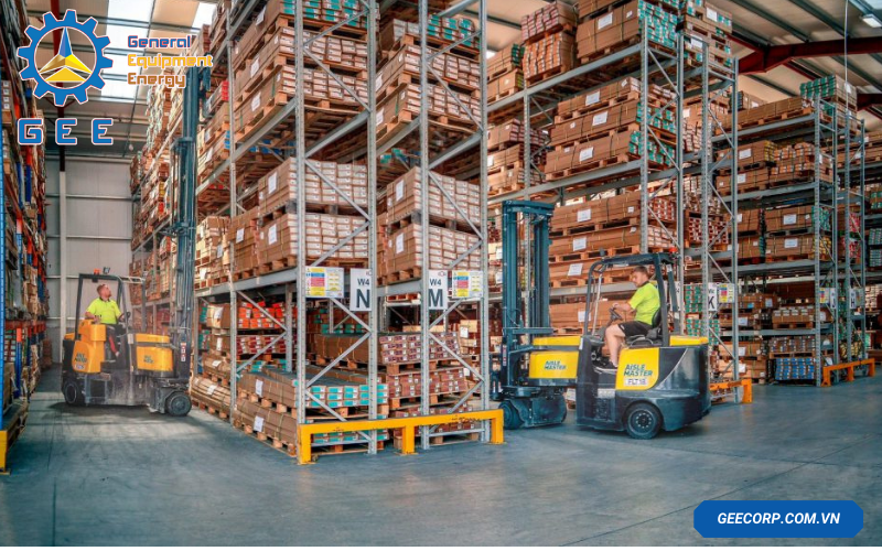 Xe nâng VNA Combilift 3 chiều