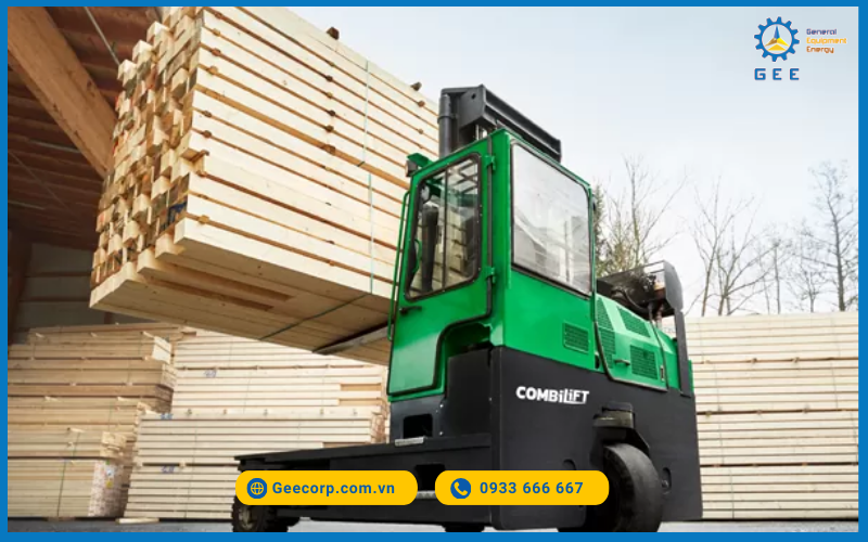 Xe nâng điện Combilift C10000ET (10 Tấn) C-Series cho hàng dài
