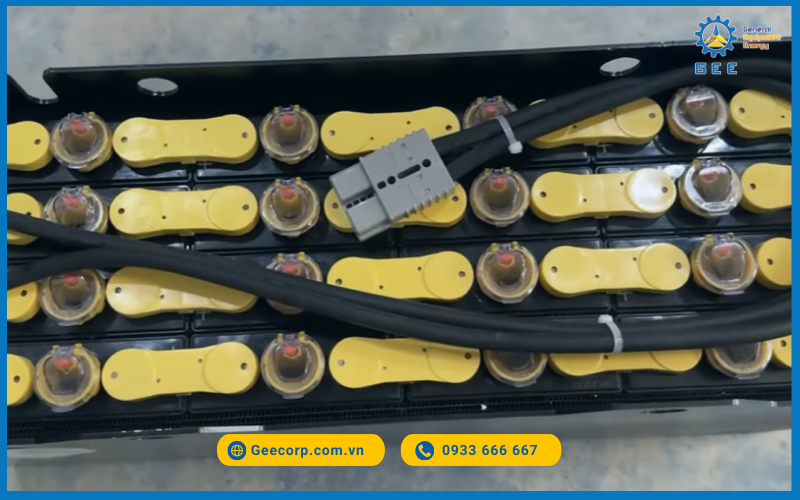 Ắc quy xe nâng GS Yuasa 48V-170Ah