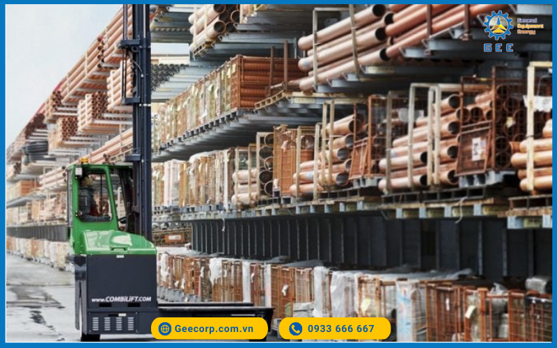 Chiều cao n&acirc;ng h&agrave;ng tối đa của xe n&acirc;ng điện Combilift C3000e - C5000e C - series