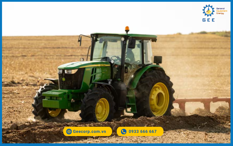 Máy cày/Máy kéo John Deere 6B Series (95 - 110 - 120 - 135 HP)