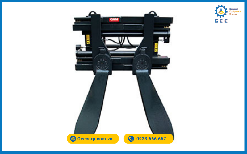 Bộ kẹp càng nâng xoay 90° điều khiển tay (HP-T) - Fork clamp hand-operated