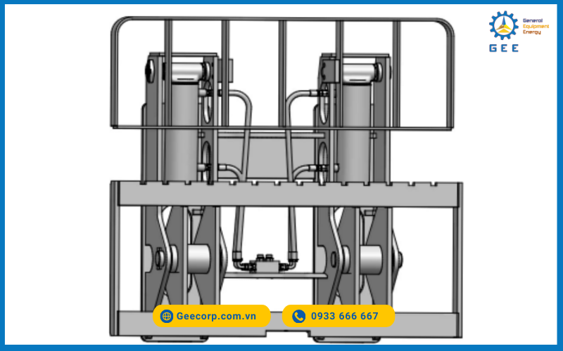 Giá đỡ càng bản lề - Hinged carriage