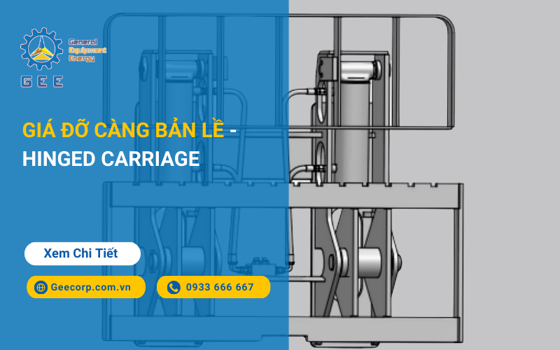Giá đỡ càng bản lề - Hinged carriage