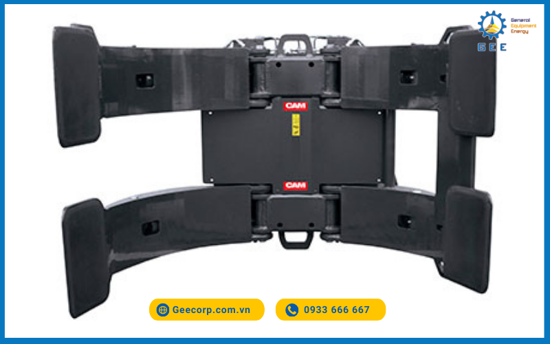 Kẹp cuộn giấy xoay 360° tay kẹp tách rời (CR-S) - Roll clamp-split arms