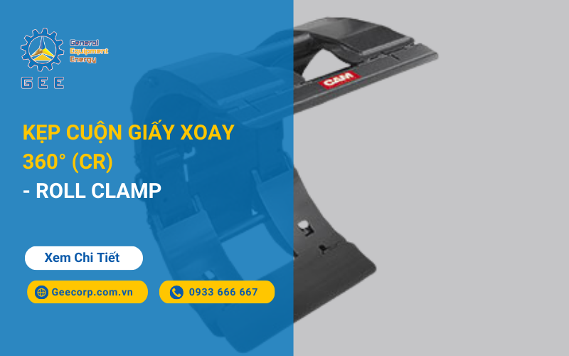 Kẹp cuộn giấy xoay 360° (CR) - Roll clamp