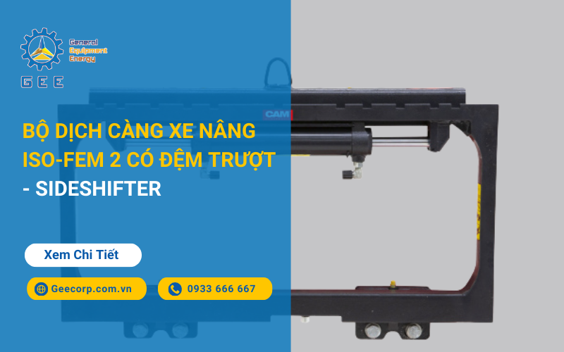 Bộ dịch càng xe nâng ISO-FEM 2 có đệm trượt - Sideshifter