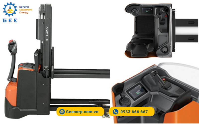 Xe nâng tay pallet Toyota Staxio Double Stacker (2 tấn)