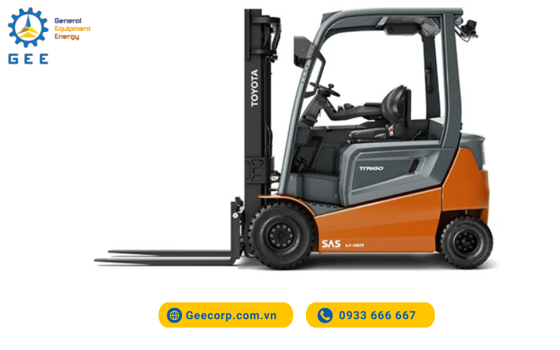Xe nâng điện 4 bánh Toyota Traigo80 (2.5 - 5 tấn)