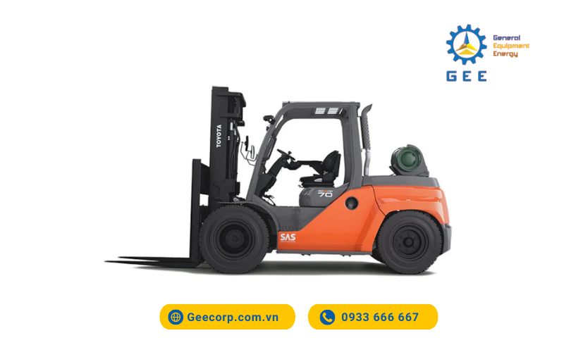Xe nâng gas/LPG Toyota Tonero (6 - 8 tấn)