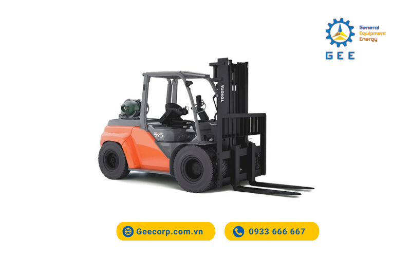 Xe nâng gas/LPG Toyota Tonero (6 - 8 tấn)