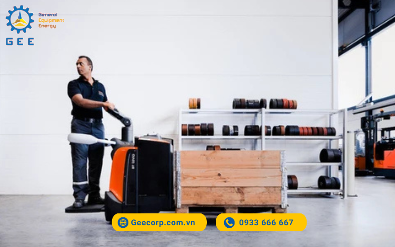 Xe nâng tay platform pallet Toyota Levio (2 - 2,5 tấn)