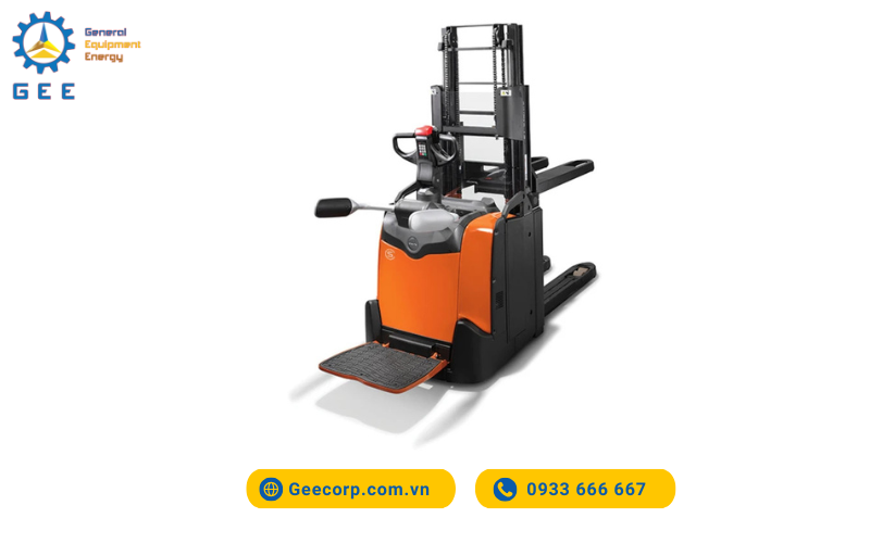 Xe nâng tay platform pallet Toyota Staxio Double Stacker (2 tấn)