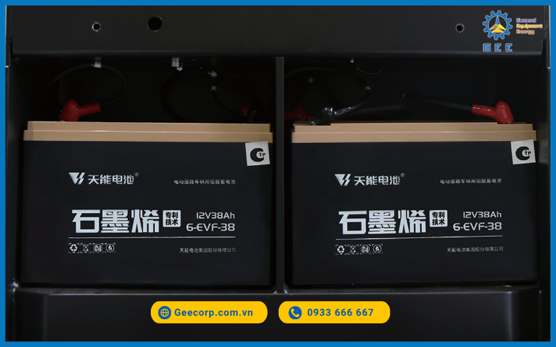 Bình điện dung lượng cao Xe nâng tay điện Noblelift EPT20Rc 2.0 Tấn (2.0T)