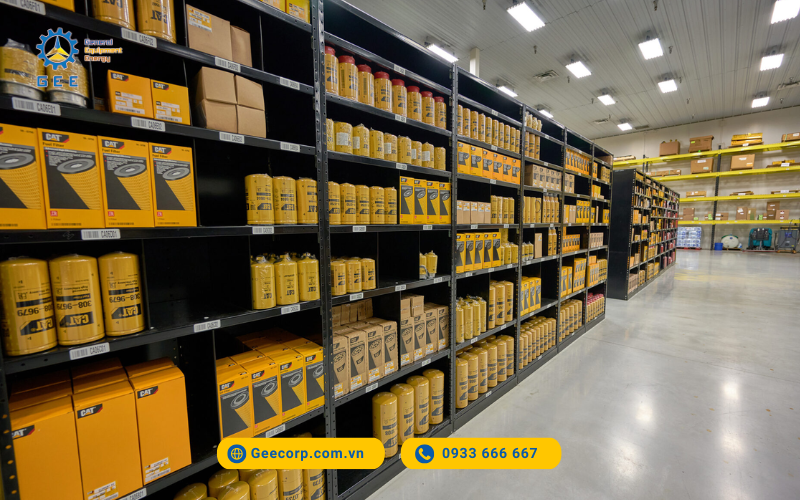 kho phu tung xe nang Caterpillar