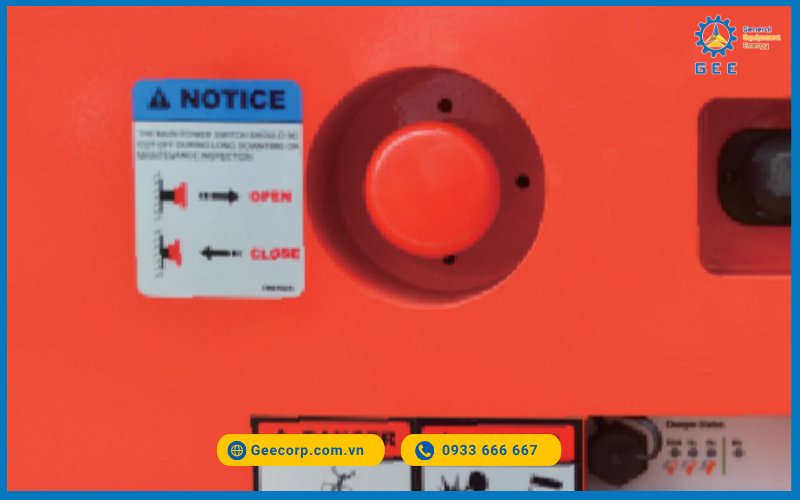 Hệ thống hạ khẩn cấp Thang nâng người Noblelift SC08/10HN/EN 380kg