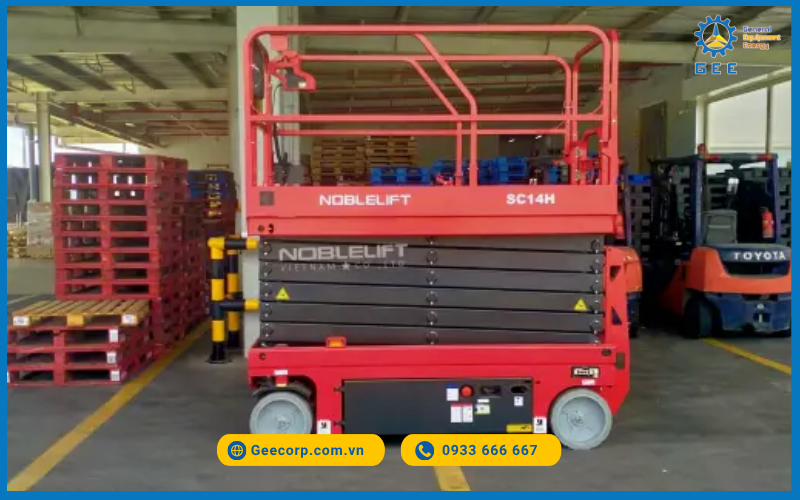 Hình ảnh thực tế Thang nâng người Noblelift SC10/12/14/16H/E 250kg - 450kg