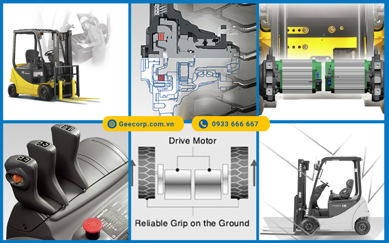 Thiết kế bảo trì thấp: hệ thống động cơ AC và phanh ướt loại bỏ việc thay chổi than và bảo trì thường xuyên.