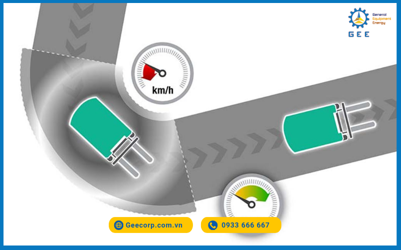 Công nghệ điện AC giúp giảm tiêu hao năng lượng và chi phí bảo trì so với xe nâng động cơ đốt trong.