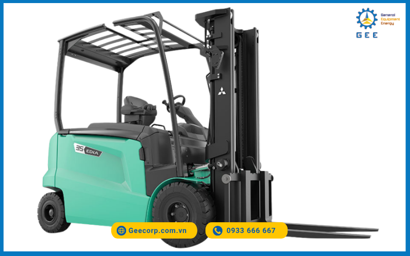 Dòng xe nâng điện Mitsubishi EDiA EX FB25-35A(C)N Series được thiết kế để mang lại sự tự tin tuyệt đối cho người vận hành.