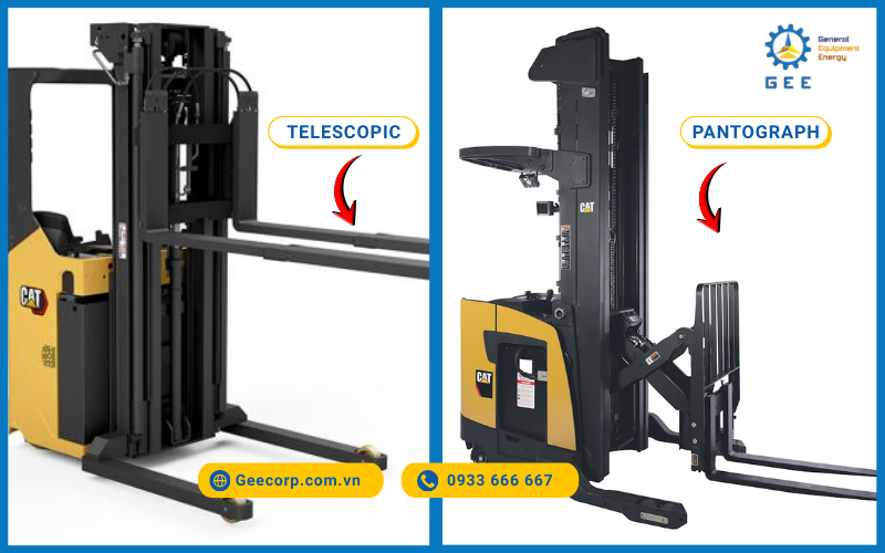 pantograph reach truck 