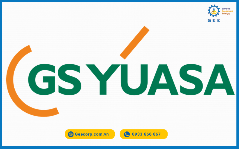 Logo thương hiệu GS Yuasa.